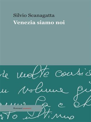 cover image of Venezia siamo noi